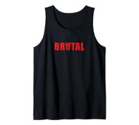 Poder Bruto Intenso y Brutal Camiseta sin Mangas