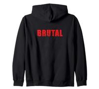Poder Bruto Intenso y Brutal Sudadera con Capucha