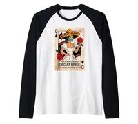 Poder Chicana: Poderoso, Misterioso, Audaz Camiseta Manga Raglan