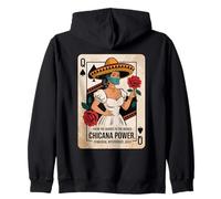 Poder Chicana: Poderoso, Misterioso, Audaz Sudadera con Capucha