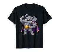 Poder de Culturismo musculoso Elephant Strongman Gym Champion Camiseta