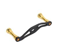 Poder de Pesca de Metal de Alta Resistencia Agarre Ergonómico Accesorios de de Carrete de Pesca con Señuelo de Oro Negro 3.54 Pulgadas Mejora la Precisión y la Estabilidad del Lanzamiento