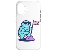 Poder de Tardígrado: Arte animal superviviente microscópico del oso de agua Carcasa para iPhone 16