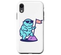 Poder de Tardígrado: Arte animal superviviente microscópico del oso de agua Carcasa para iPhone XR