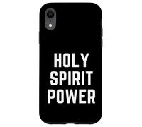 Poder del Espíritu Santo Ropa Cristiana Adoración de fe Carcasa para iPhone XR