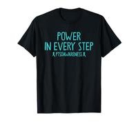 Poder en cada paso PTSDAwareness Veterano sobreviviente de trauma Camiseta