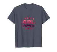 Poder Femenino: Empoderando la Fuerza y la Unidad Femeninas Camiseta, Hombre, Azul Jaspeado, 3XL