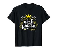 Poder Femenino Igualdad De Poder Feminista Camiseta gráfica económica, Hombre, Negro, S