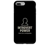 Poder introvertido silencioso Pero imparable Carcasa para iPhone 7 Plus/8 Plus