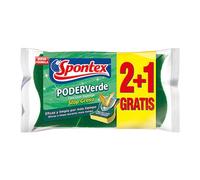 Spontex - Poder Verde Con Esponja 2 + 1 - [Pack de 5]