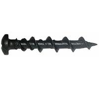 Poderes cierre innovaciones 02276 wall-dog - 1/4-inch por 1 - 1/2-inch negro fosfato Pan Head Light Duty Anchor, 100 por caja