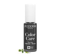 PODERM - Esmalte De Uñas Tea Tree Para Hongos De Uñas - Color Negro - Tratar las uñas amarillas/dañadas - cuidado Esmastas, Previene y trata hongos - Cuidado 2 en 1