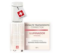 PODERM Esmalte Tratamiento de Uñas Corrector & Perfeccionador - Iluminador | 8 ML - Realza el Brillo Natural | Microminerales Reflectores de Luz | Desarrollado por Podólogo en Suiza
