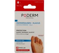 Poderm Gel Protección Callos Ojo Perdiz Arnica T-S 2x7,5cm 2uds
