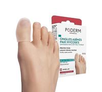 PODERM - HONGOS UÑAS PIES - Protector de gel con ÁRBOL DE TÉ - Favorece el crecimiento homogéneo y liso de las uñas y su matriz - Activios 100% naturales - Fácil y rápido - Swiss Made
