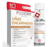 PODERM - UÑAS ENCARNADAS E INCRUSTADAS - TRATAMIENTO EMOLIENTE - Alivia el dolor, previene infecciones, El embalaje puede variar