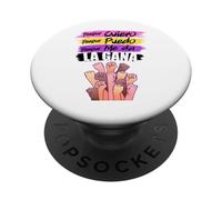 Poderosa Latina Empowerment Floral Hispanic Heritage Month PopSockets PopGrip Adhesivo
