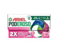 Ariel PODs PODEROSO, Detergente Líquido En Cápsulas 14 Lavados, Frescor Silvestre, Con Aditivos Integrados, Quitamanchas Y Eliminación De Olores X2