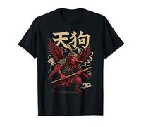 Poderoso Guerrero Tengu Japonés Popular Deidad Camiseta