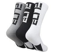 Podinor Elite - Calcetines deportivos de baloncesto para hombres y mujeres, calcetines de baloncesto atléticos de rendimiento acolchado