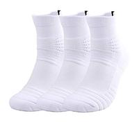 Podinor Elite - Calcetines deportivos de baloncesto para hombres y mujeres, calcetines de baloncesto atléticos de rendimiento acolchado