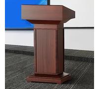 Podio de atril avanzado para iglesia, escuela, oficina y conferencias, púlpito versátil para profesores para presentaciones y eventos, y diseño elegante