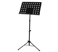 Podio de Atril para Música Atril De Partituras Plegable Y Elevable Para Practicar En Casa Y Actuaciones En El Escenario, Portátil Y Ajustable Atril para Partituras Musica(Black)
