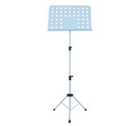 Podio de Atril para Música Atril De Partituras Plegable Y Elevable Para Practicar En Casa Y Actuaciones En El Escenario, Portátil Y Ajustable Atril para Partituras Musica(Blue)