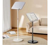 Podio móvil ajustable para iglesias, aulas, conferencias y bodas, escritorio portátil con superficie inclinada, ideal para hablar en público y presentaciones