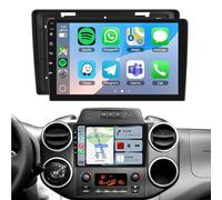 Podofo Carplay Radio de Coche para Citroen Berlingo 2015-2018, Radio de Coche con Pantalla táctil de 9" 2G+64G con Carplay inalámbrico Android Auto, Bluetooth/GPS/WiFi/FM/RDS/HiFi/USB+Cámara Trasera