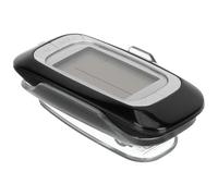 Podómetro Conveniente 3D Pantalla y Sensor Profesional | ABS Negro, Listo para Usar, Clip de Transporte, para Bolsa y Cinturón, Exterior y Gimnasio
