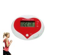 Podómetro De Pasos Y Kilómetros para Caminar Pantalla LCD Digital con Forma