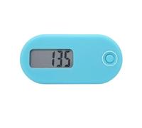 Podómetro electrónico 3D de función única para niños y ancianos caminando diez mil sin medidor podómetro medidor de juego(cielo azul)