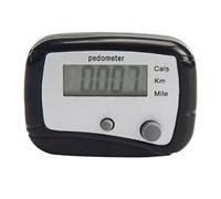 Podómetro para caminar - 4,7 x 3,5 cm sigue con precisión los pasos, podómetro a poca distancia a pie en millas/km, mini podómetros digitales portátiles LCD, contador de pasos | El deporte