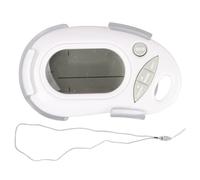 Podómetro para Caminar, Contador de Pasos Electrónico Blanco con Sensor 3D de Alta Precisión - Memoria de 7 Días, Ligero y Portátil, para Hombres, Mujeres y Niños