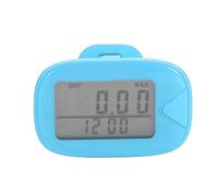 Podómetro para Caminar Contador de Pasos Pantalla Digital Grande Multifuncional Ligero Memoria precisa Monitor de Pasos para Hombres Mujeres Entusiastas del Fitness Material ABS (Azul)