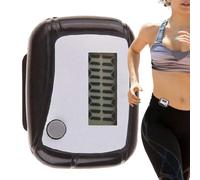 Podómetro para caminar - Rastreador de Actividad Digital Portátil - Contador de Pasos para Caminar Correr Senderismo, Fitness Running Senderismo, Parque Gimnasio Adultos Hombres Mujeres