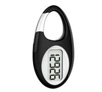 Podómetro para caminar - Simple Digital portátil Step Counter con clip de mosquetón - Accurate Step Tracker for Fitness Running Hiking Jogging Exercise Health Activity Monitoring | Lightweight