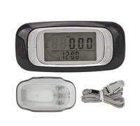 Podómetro portátil Función de registro de tiempo y calorías Memoria de 7 días Podómetro 3D con luz LED para senderismo