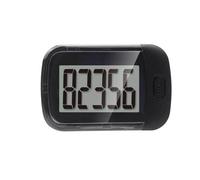Podómetro simple con contador de pasos adecuado para caminar y hacer un seguimiento preciso de la actividad física, uso diario con pantalla grande, podómetro de pantalla grande