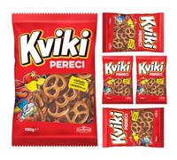 Podravka Kviki Mini Pretzels Cracker Galletas 100 gramos bolsa x 5 unidades
