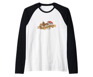 Podría envenenarme a mí Mismo micólogo de búsqueda de Hongos Divertidos Camiseta Manga Raglan