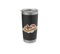 Podría envenenarme a mí mismo micólogo de búsqueda de hongos divertidos Vaso térmico de acero inoxidable de doble pared