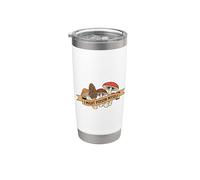 Podría envenenarme a mí mismo micólogo de búsqueda de hongos divertidos Vaso térmico de acero inoxidable de doble pared