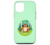Podría Estar perdido Pero al Menos Tengo bocadillos Lindo Mapache Carcasa para iPhone 12/12 Pro