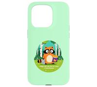 Podría Estar perdido Pero al Menos Tengo bocadillos Lindo Mapache Carcasa para iPhone 15 Pro
