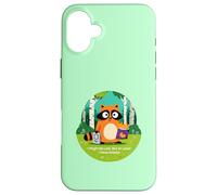Podría Estar perdido Pero al Menos Tengo bocadillos Lindo Mapache Carcasa para iPhone 16 Plus