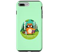Podría Estar perdido Pero al Menos Tengo bocadillos Lindo Mapache Carcasa para iPhone 7 Plus/8 Plus