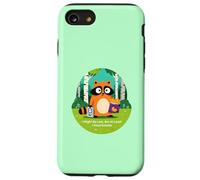 Podría Estar perdido Pero al Menos Tengo bocadillos Lindo Mapache Carcasa para iPhone SE (2020) / 7/8