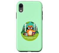 Podría Estar perdido Pero al Menos Tengo bocadillos Lindo Mapache Carcasa para iPhone XR